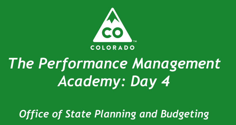 The Performance Management Academy: Day 4