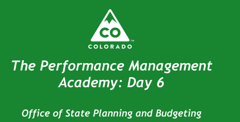 The Performance Management Academy: Day 6